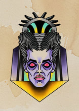 Load image into Gallery viewer, Gozer Ghostbusters flash tattoo by Sham B