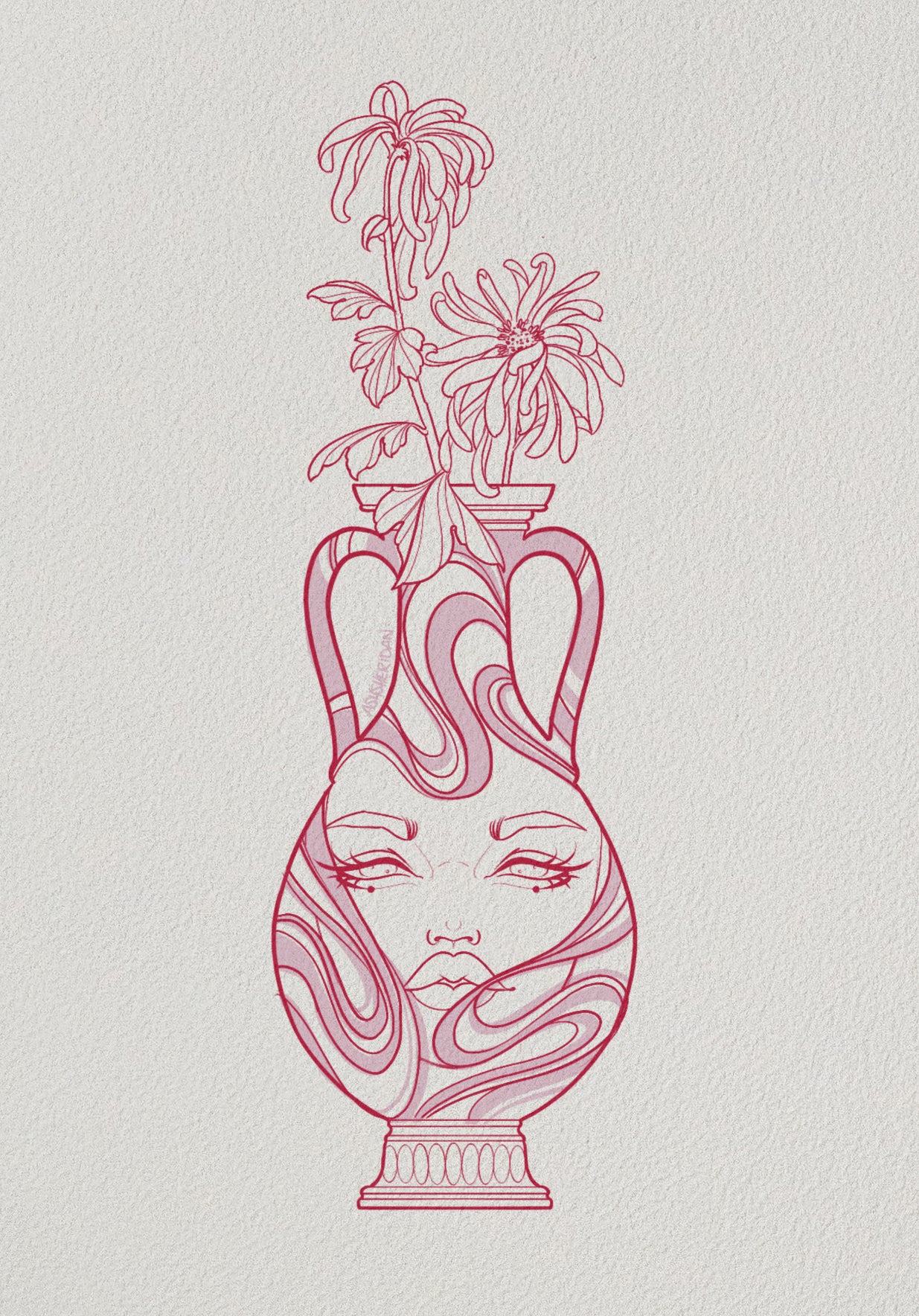 Surreal Feminine Flash by Ash Sheridan — The Ink Factory Dublin