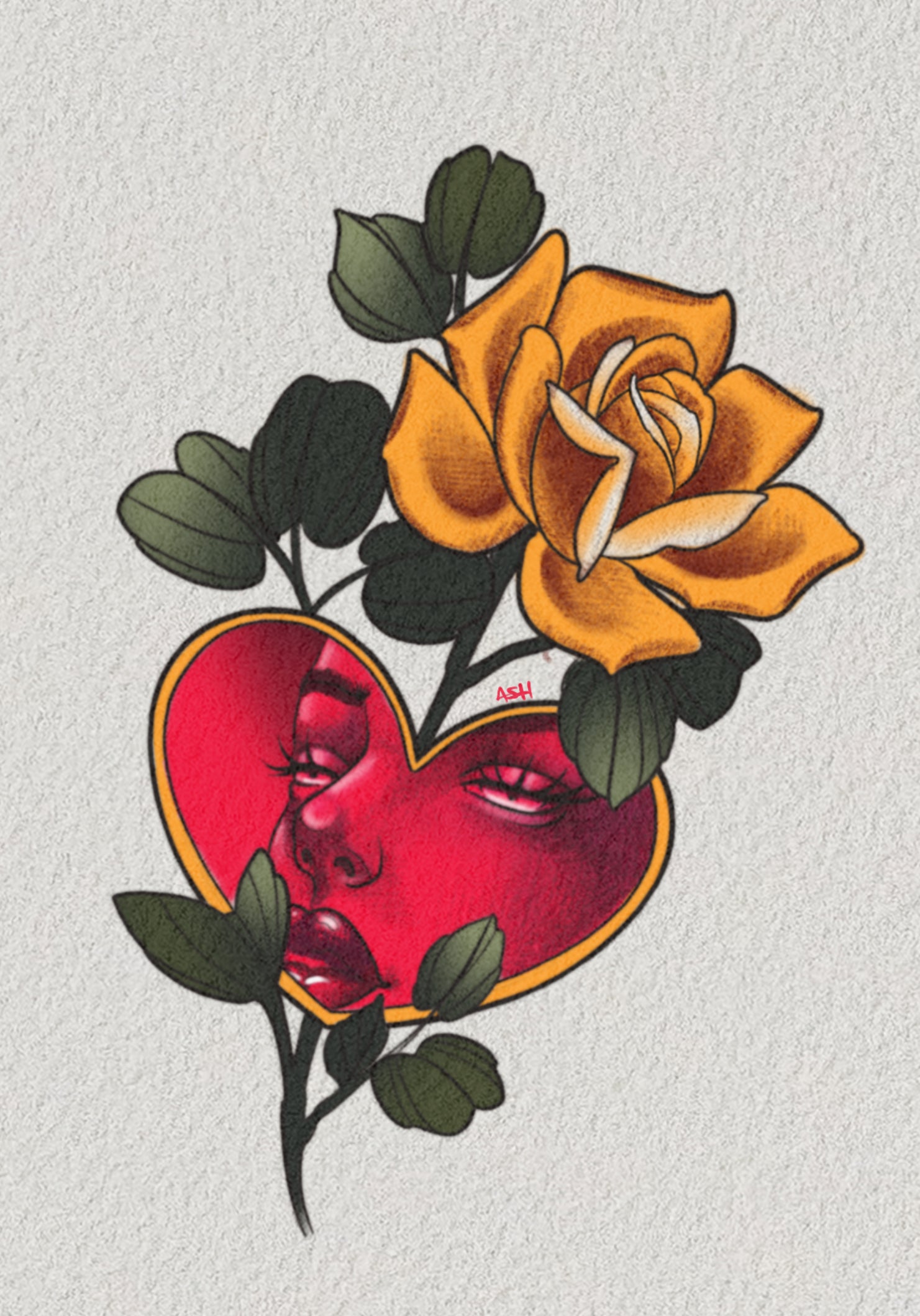 Romantic Surreal Flash by Ash Sheridan — The Ink Factory