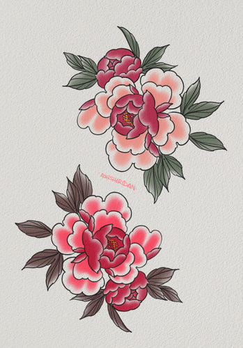 Classic Botanical Flash by Ash Sheridan — The Ink Factory Dublin

