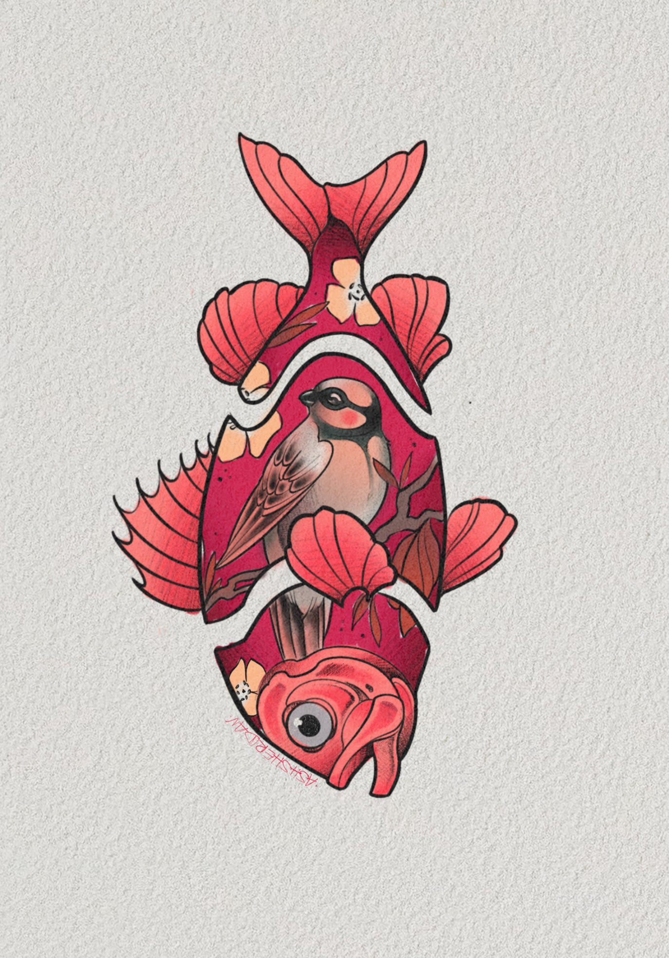 Whimsical Botanical Flash by Ash Sheridan — The Ink Factory Dublin