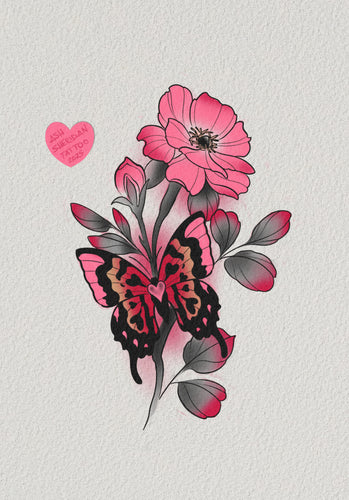 Romantic Flash by Ash Sheridan — The Ink Factory Dublin
