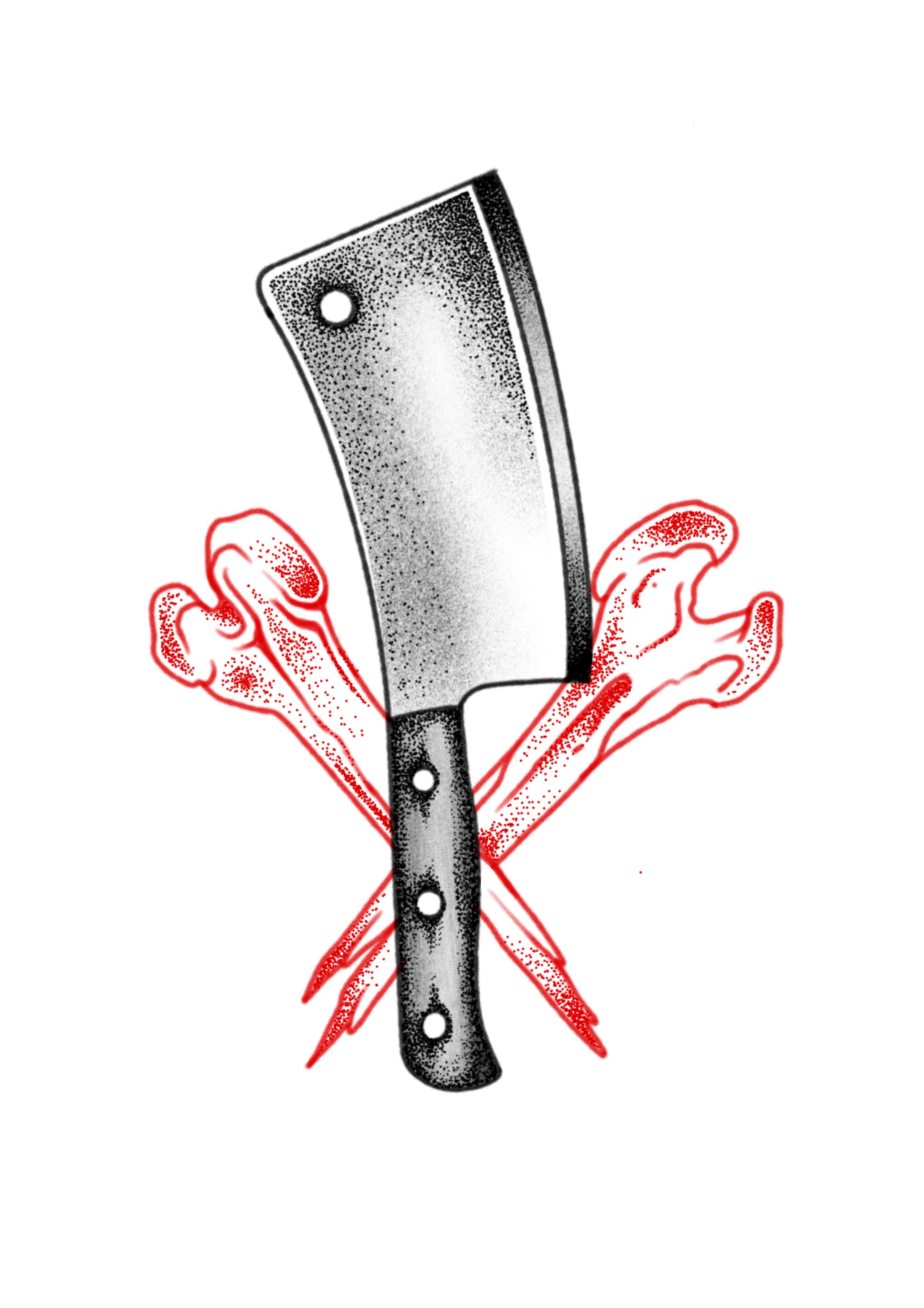 Hunt tattoo design by Sham Bielecki