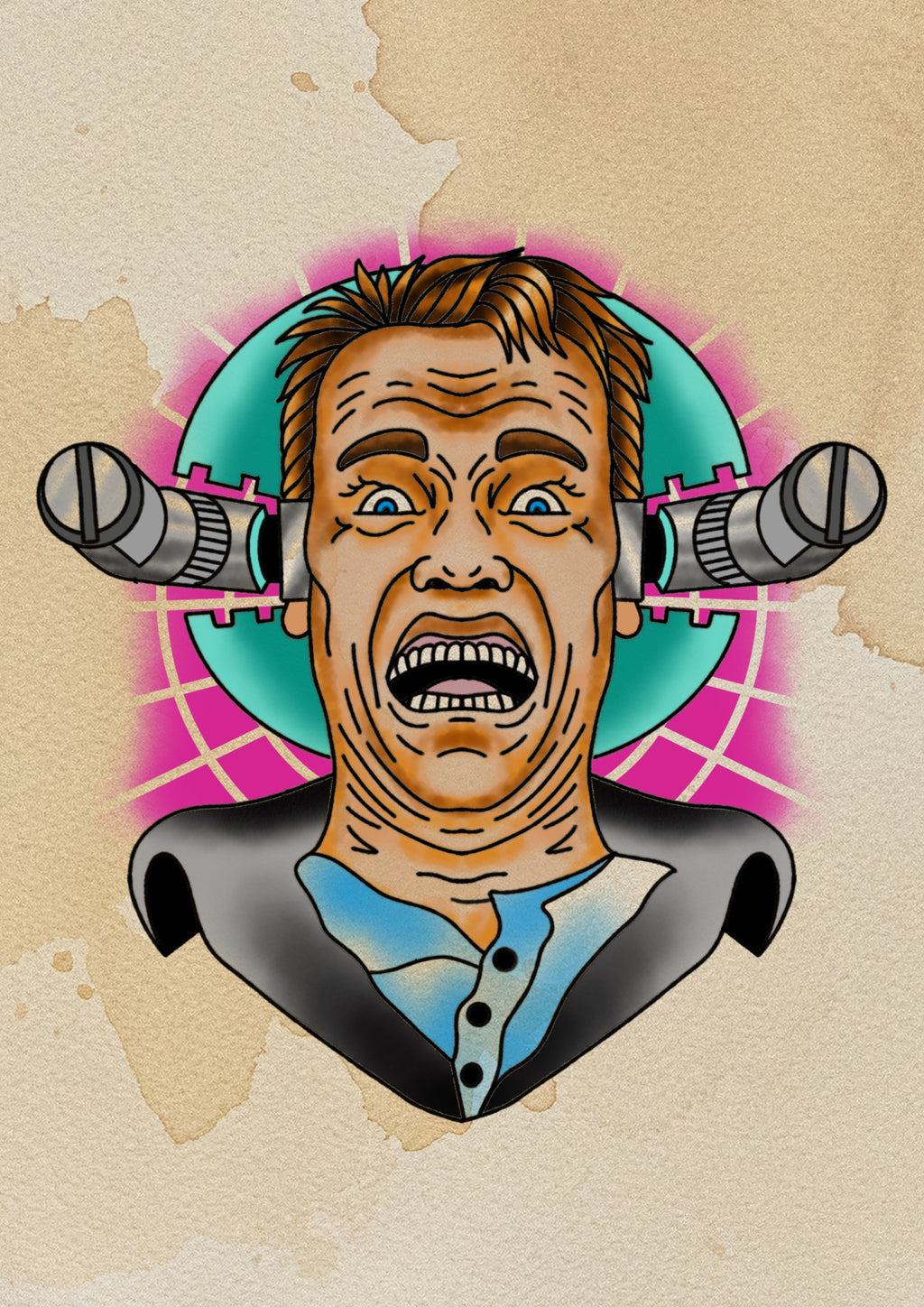 Kuato tattoo design by Sham Bielecki