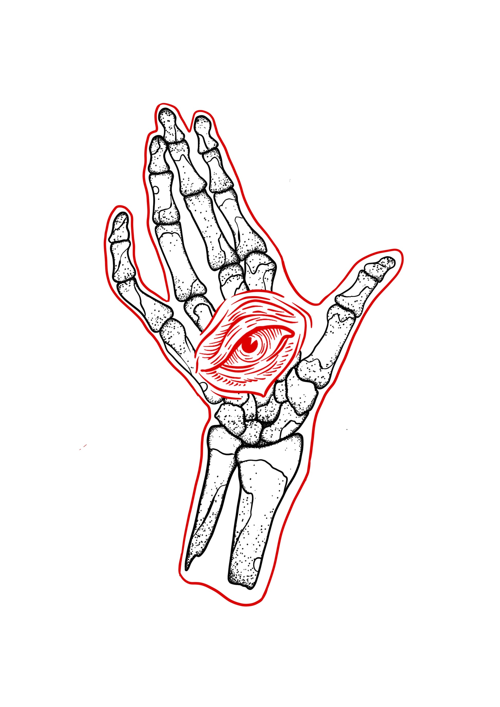 Vision tattoo design by Sham Bielecki